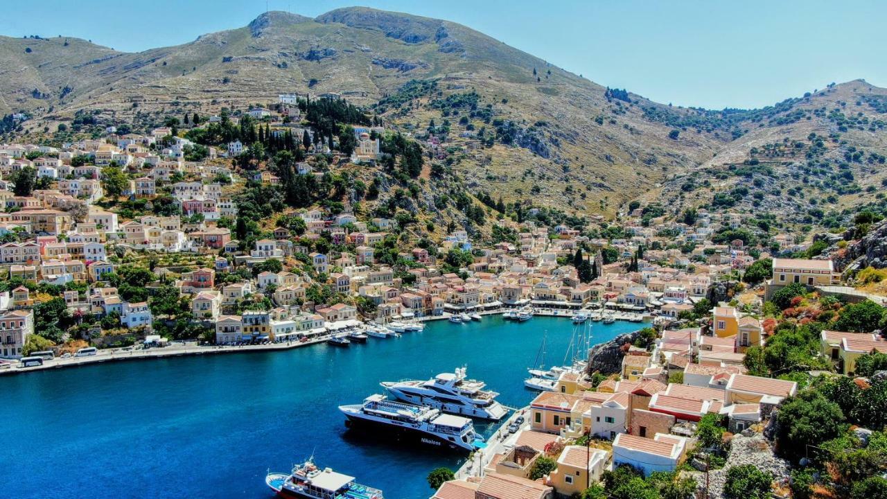 Marika'S Deluxe Rooms Symi Exteriér fotografie